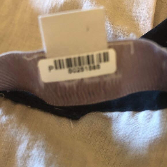 LOFT sleeveless black eyelet cotton midi dress sz 10P - Picture 14 of 14